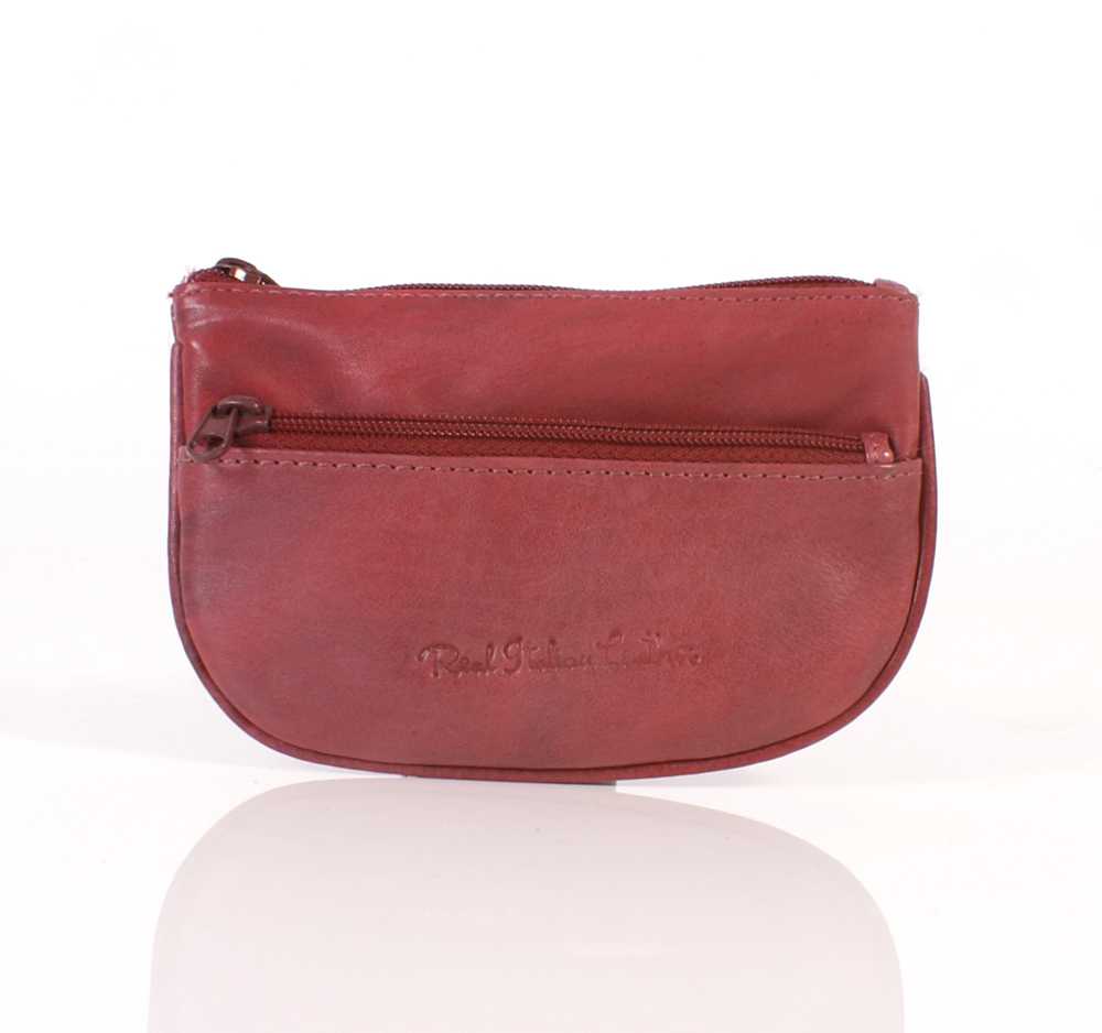 (image for) 041 ITALIAN LEATHER WALLET RED